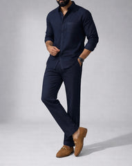Iconic Shirt-pent Co-Ord Set - Premium Edition