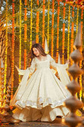 Classy Designer Plazoo Gown Set