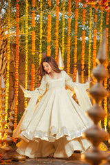 Classy Designer Plazoo Gown Set