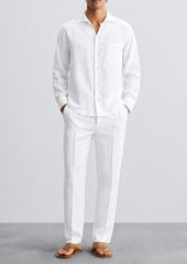 Royal Shirt & Bottom Set Of Linen, Luxury And Style