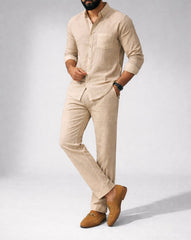 Iconic Shirt-pent Co-Ord Set - Premium Edition