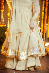 Classy Designer Plazoo Gown Set