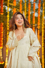 Classy Designer Plazoo Gown Set